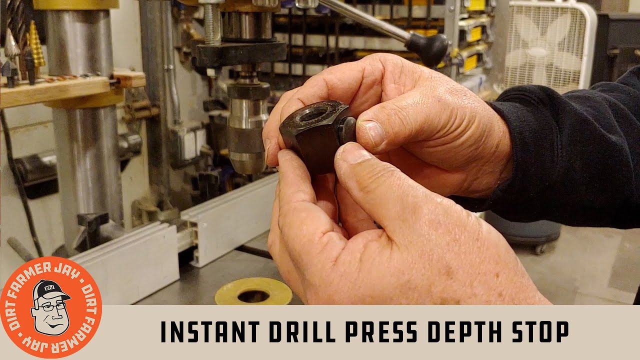 Drill Press Hack: Ditch the Threaded Depth Stop for This Pro Upgrade