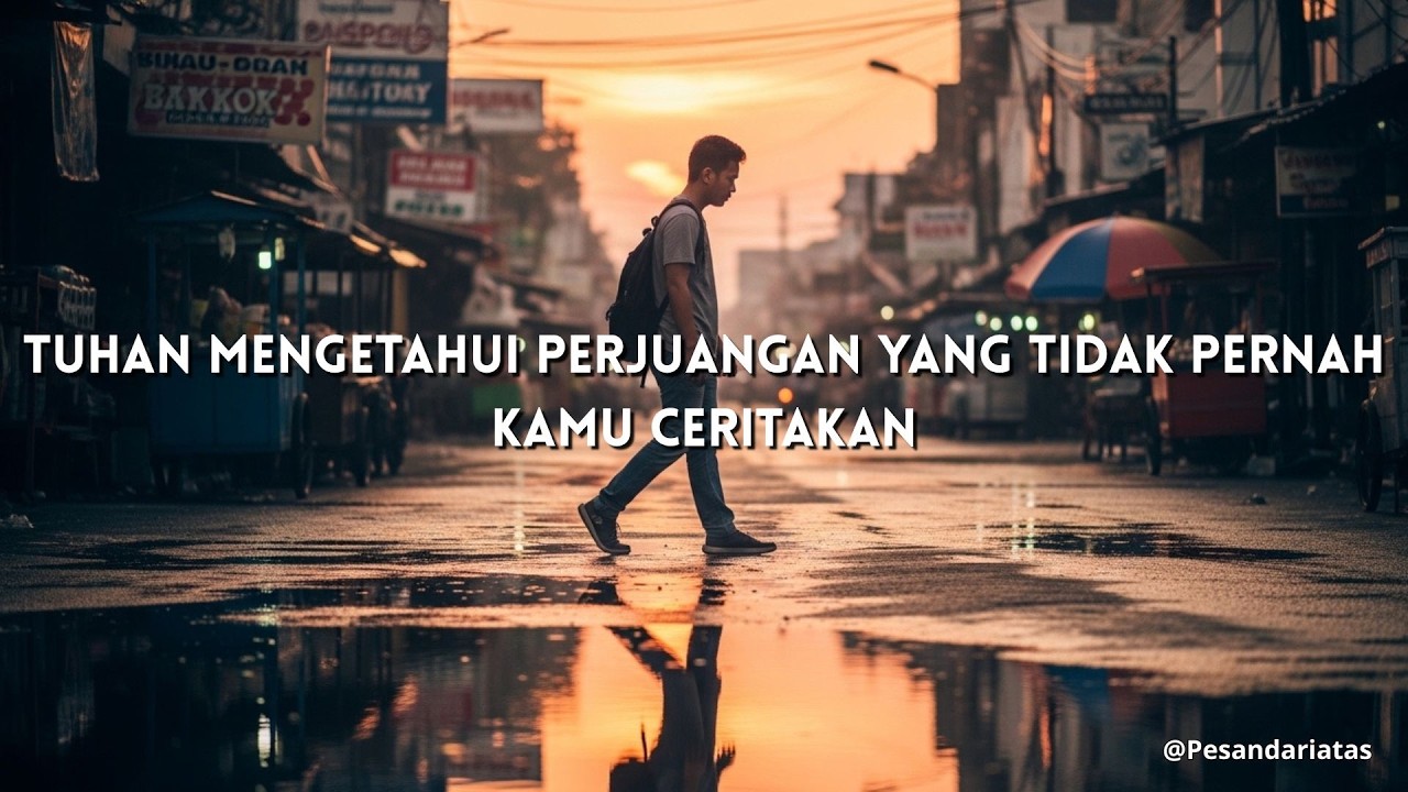 Tuhan Mengetahui Perjuangan yang Tidak Pernah Kamu Ceritakan