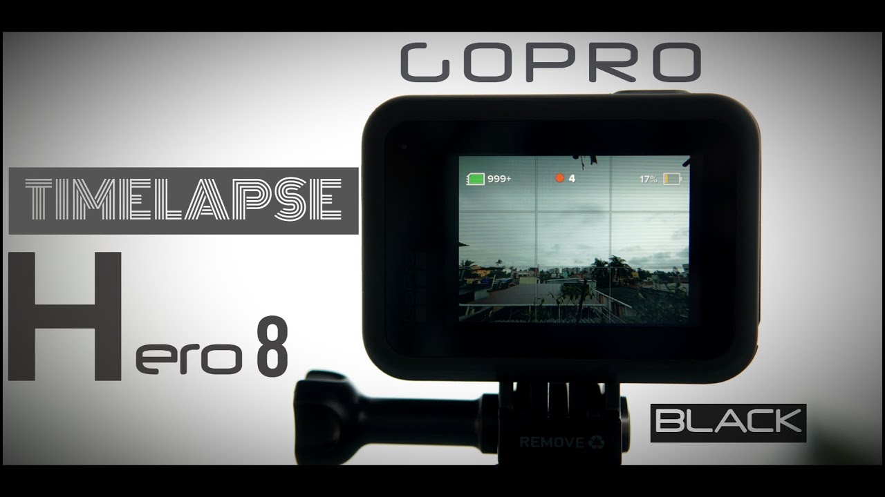 GoPro Hero 8 Black Action Camera - Timelapse Settings and Samples