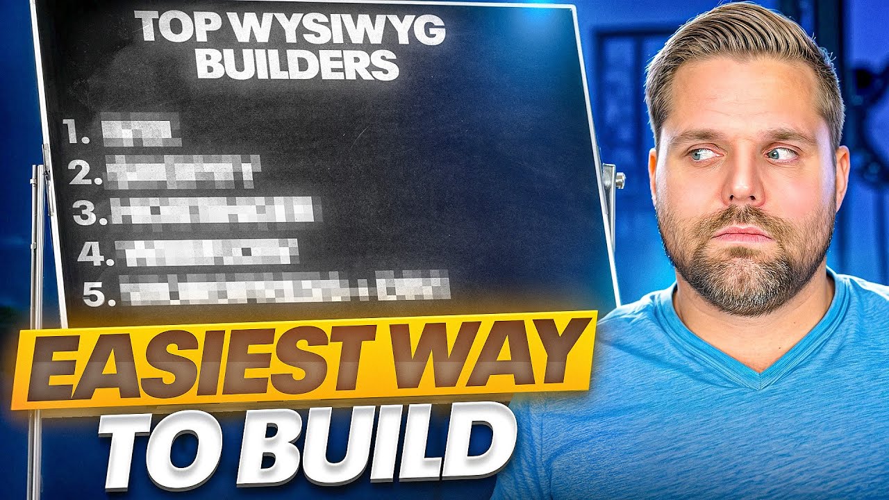 I've Tried Every WYSIWYG Website Builder - Here’s the Best