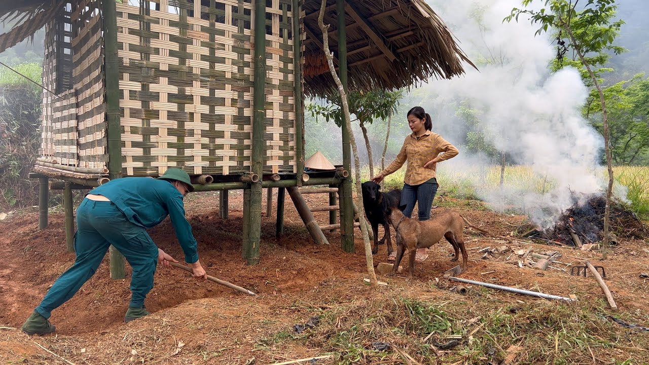 My 15 Day Journey to Build a Bamboo House - Lam Thi Hien