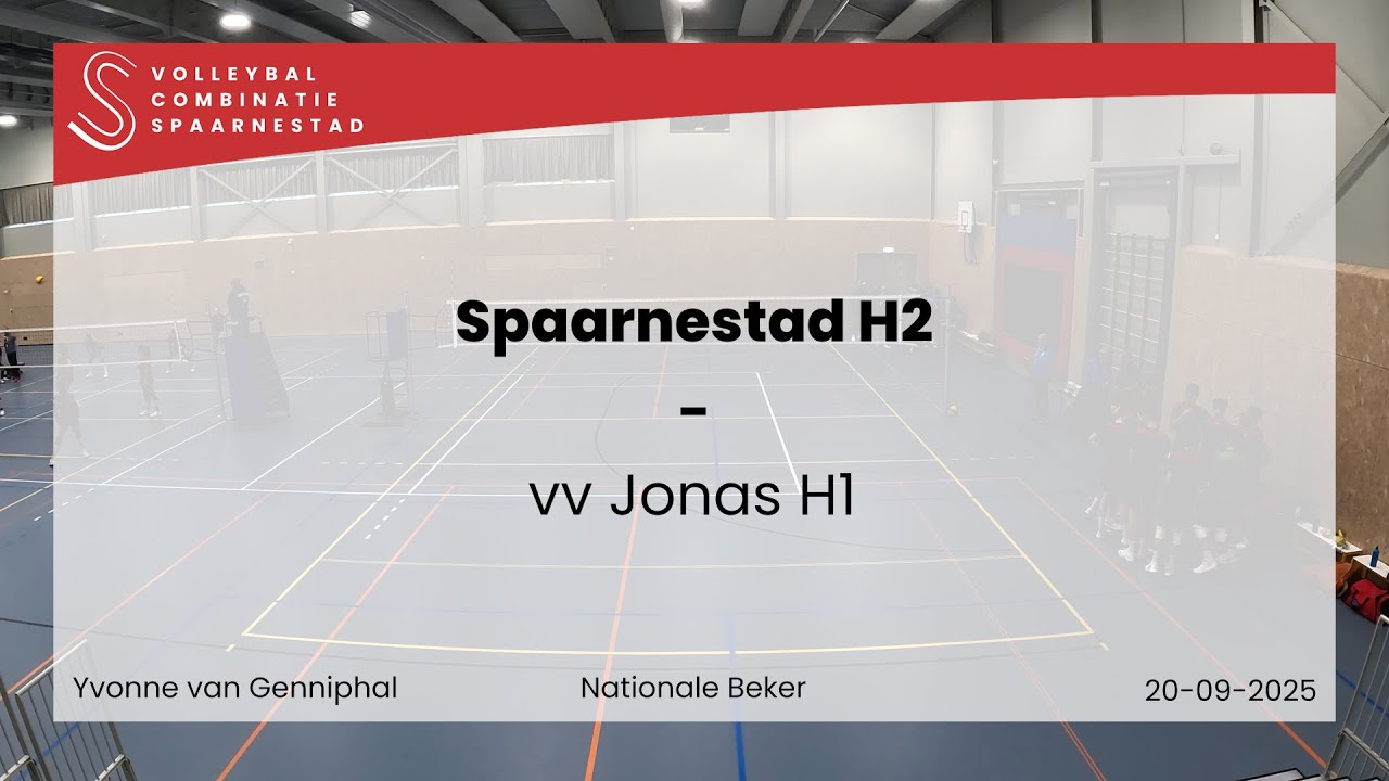20 Sep 25   Spaarnestad H2 vs vv Jonas H1