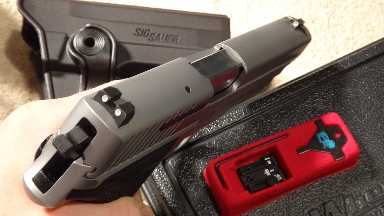How to replace sights  • Sig Sauer P226 P229 P220 etc.