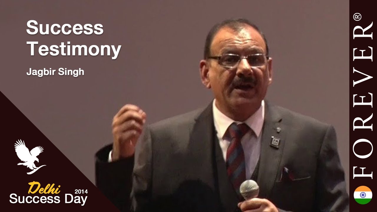 Business Testimony by Jagbir Singh at Delhi Success Day