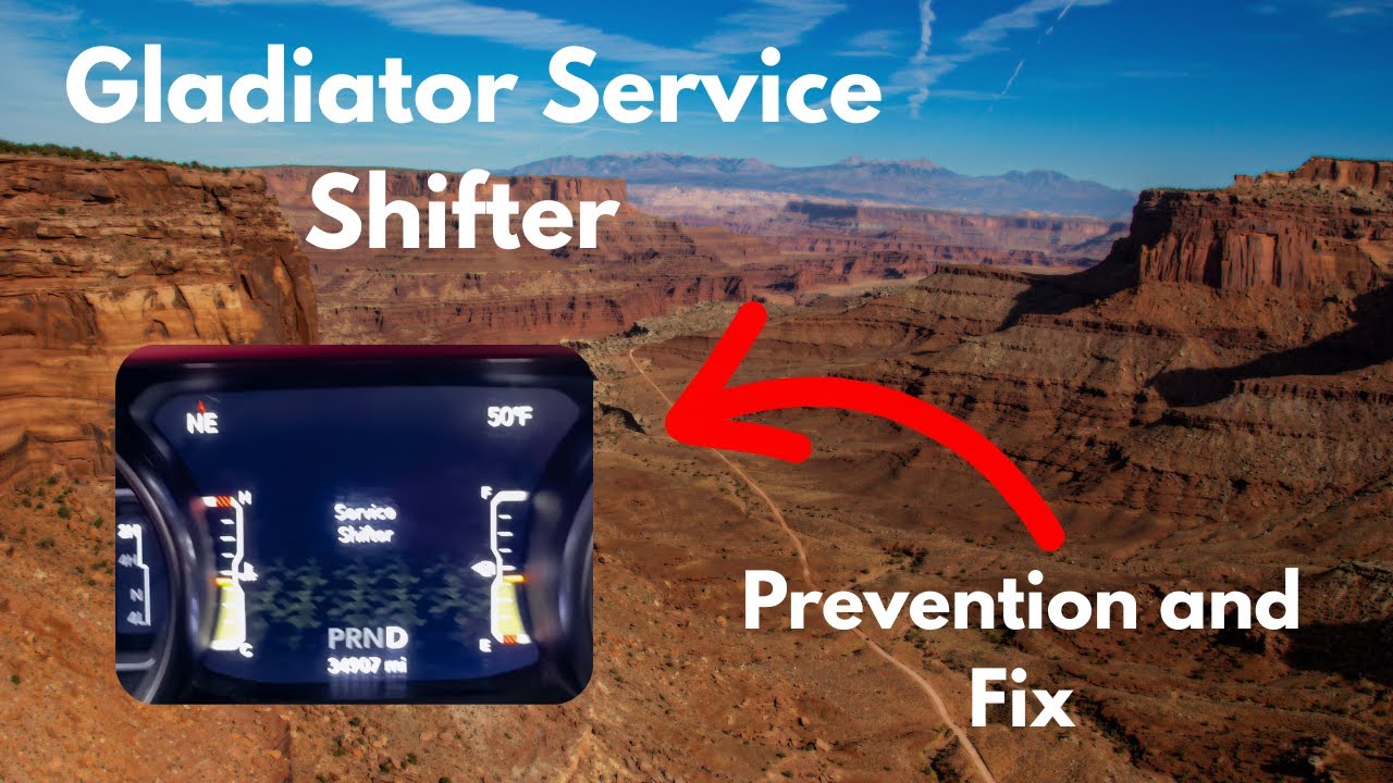 Gladiator Service Shifter Message Fix
