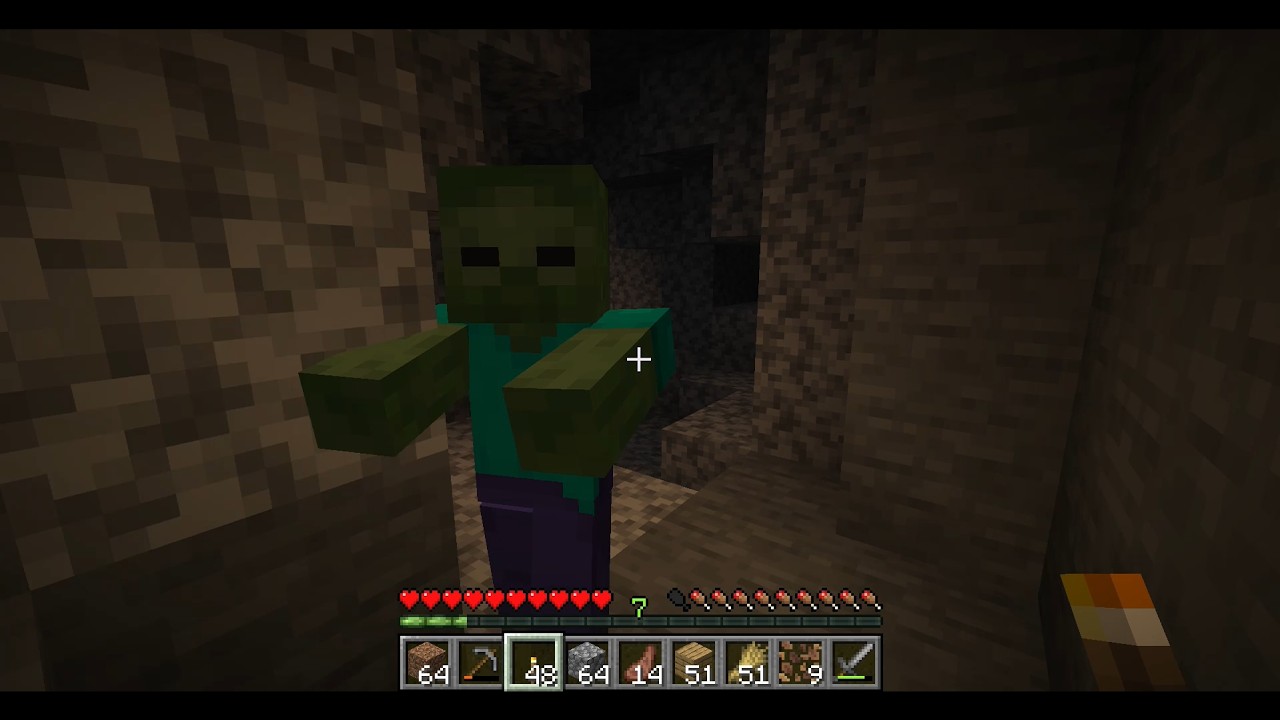 Minecraft 1.21.11 Rosalina's World #2 Une grotte infestée de Zombies!