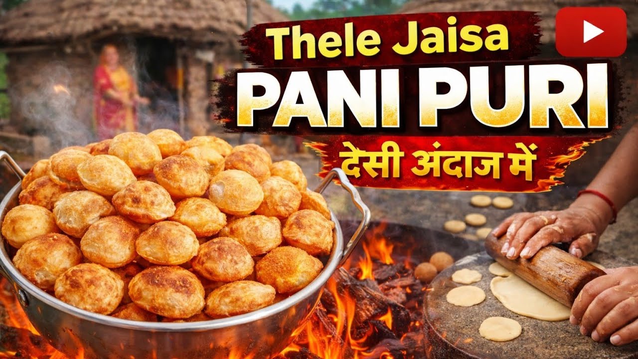 सब पानीपुरी गुब्बारे जैसा फूलेंगे बस ये ट्रिक्स जान लो | panipuri recipe | golgappa recipe