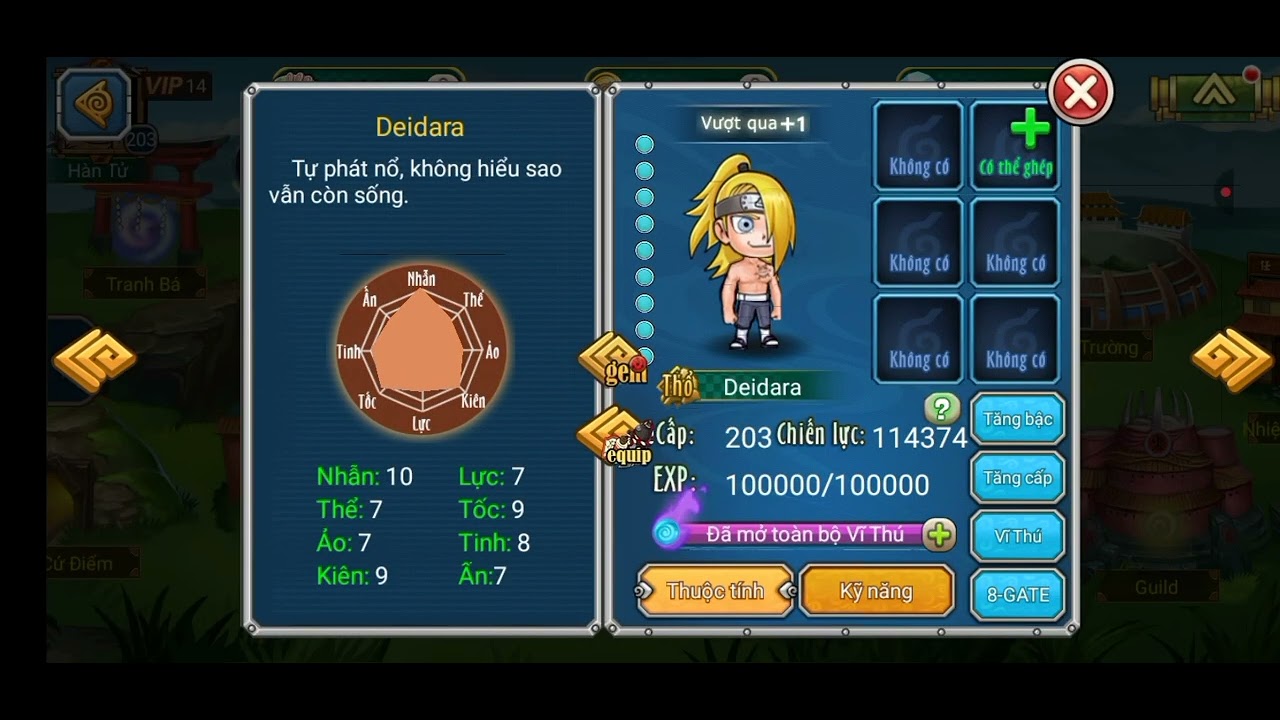 Ninja Rebirth - Cuối Tuần Nâng Nhẫn Cụ | Xả Ít Tài Nguyên