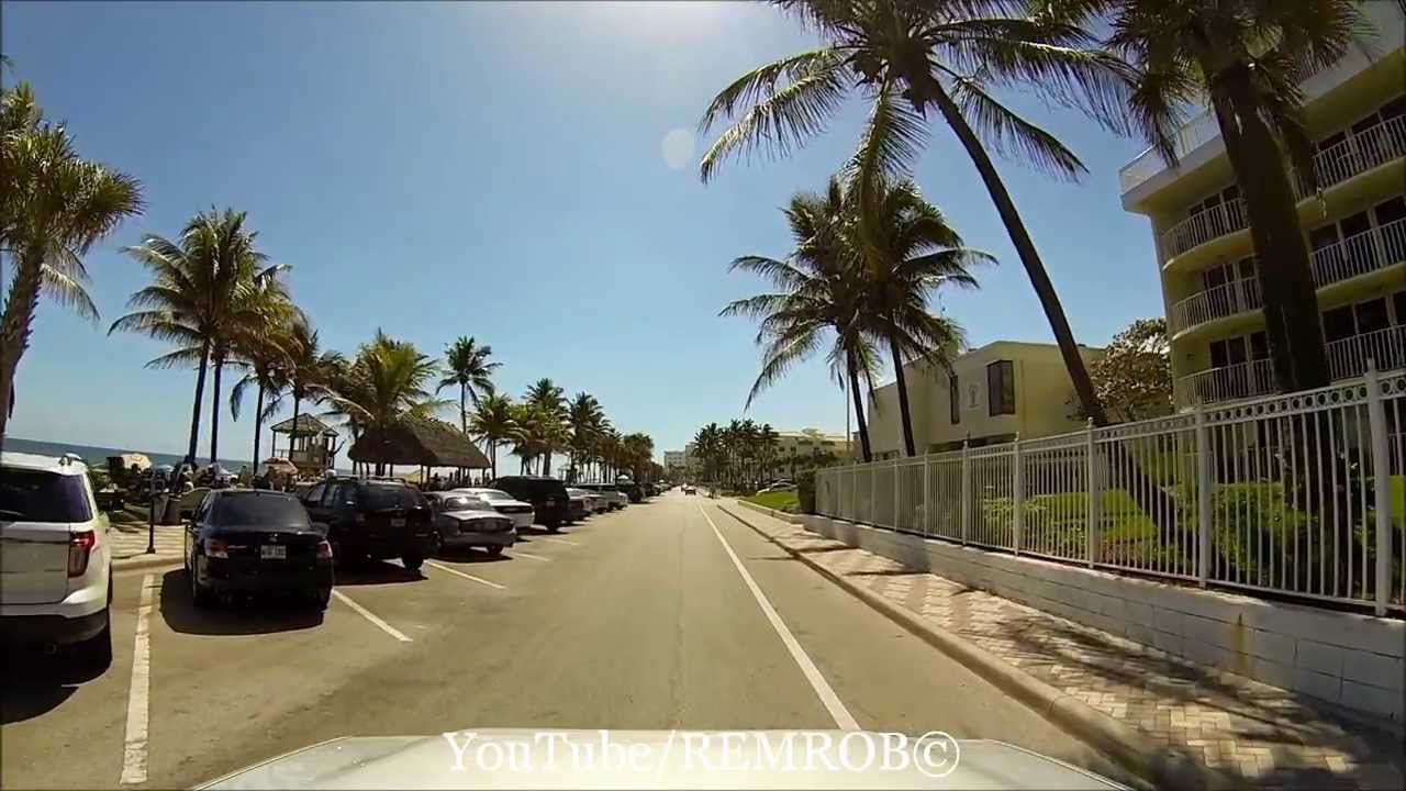 Driving Deerfield Beach, Florida