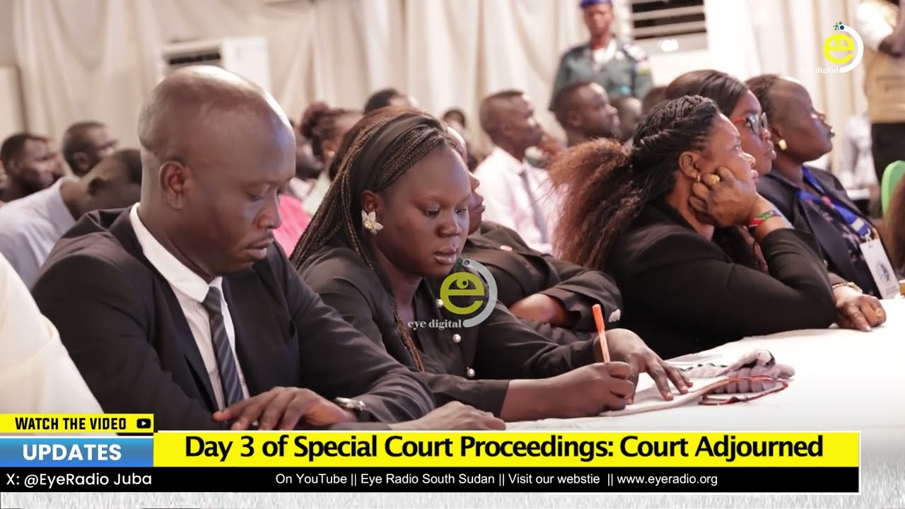 Day 3 of Special Court Proceedings: Court Adjourned