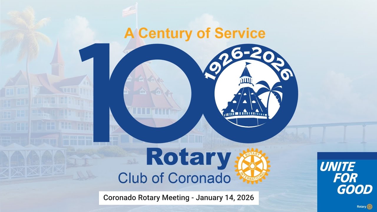 Coronado Rotary Meeting - January 14, 2026