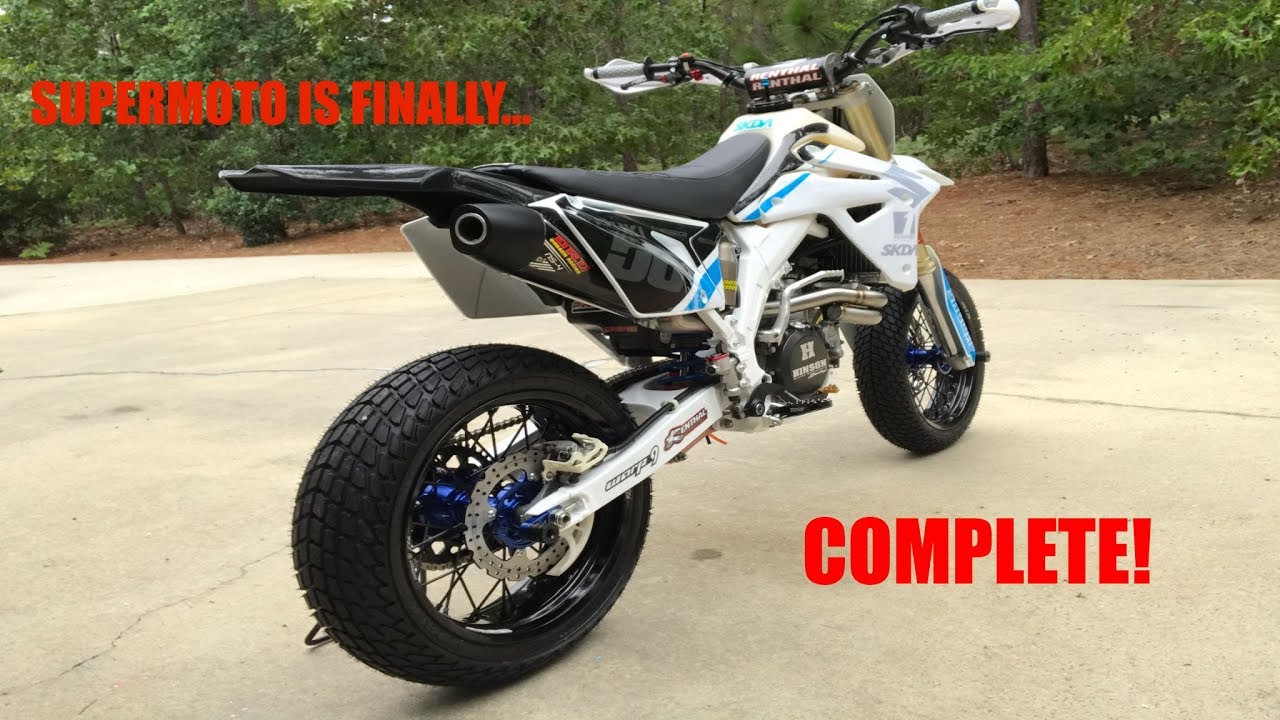 Supermoto project is complete!