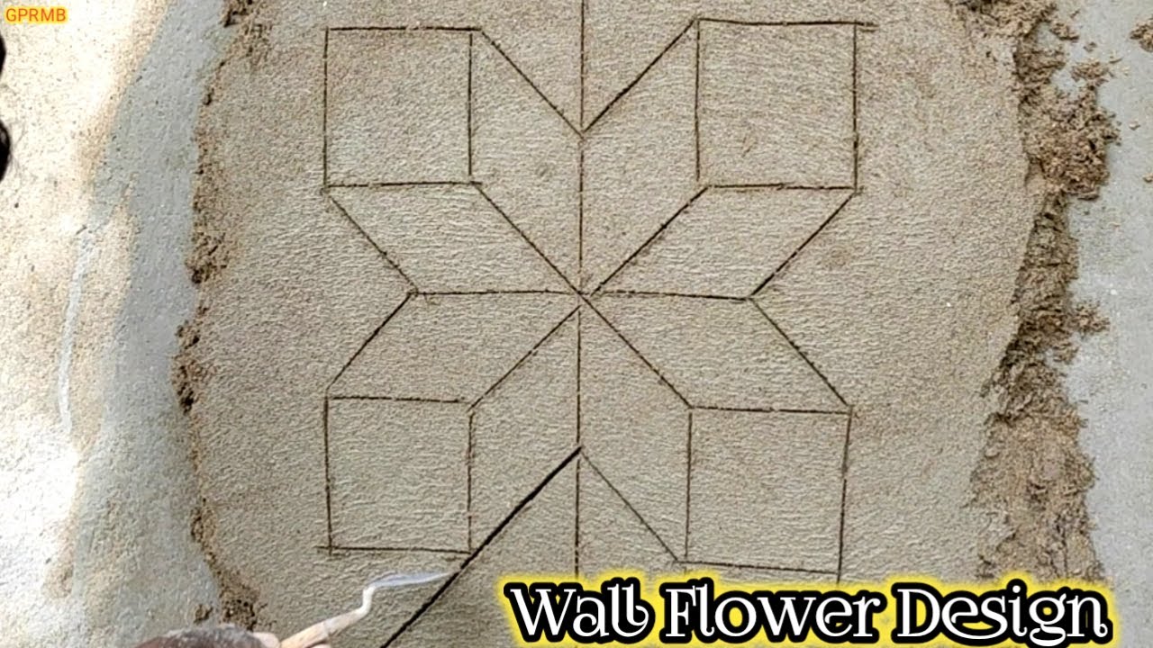 Wall Flower Design