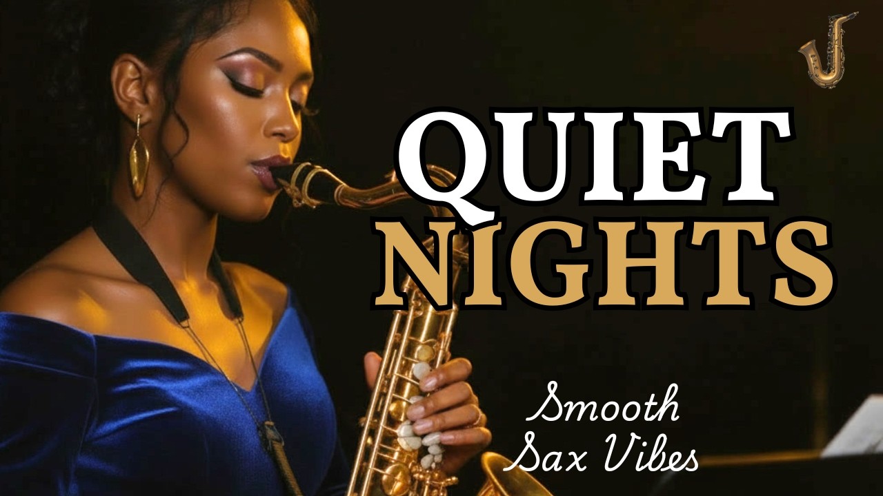 Smooth Sax Jazz 🌙 Midnight Lounge for Quiet Nights, Peaceful Hours & Gentle Evening Calm