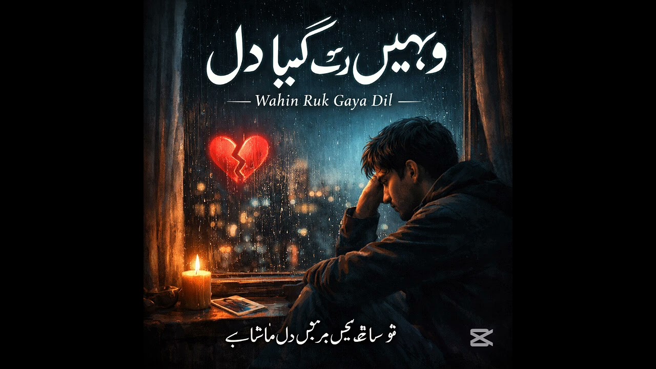 “Wahin Ruk Gaya Dil – Heart Touching Urdu Sad Song”