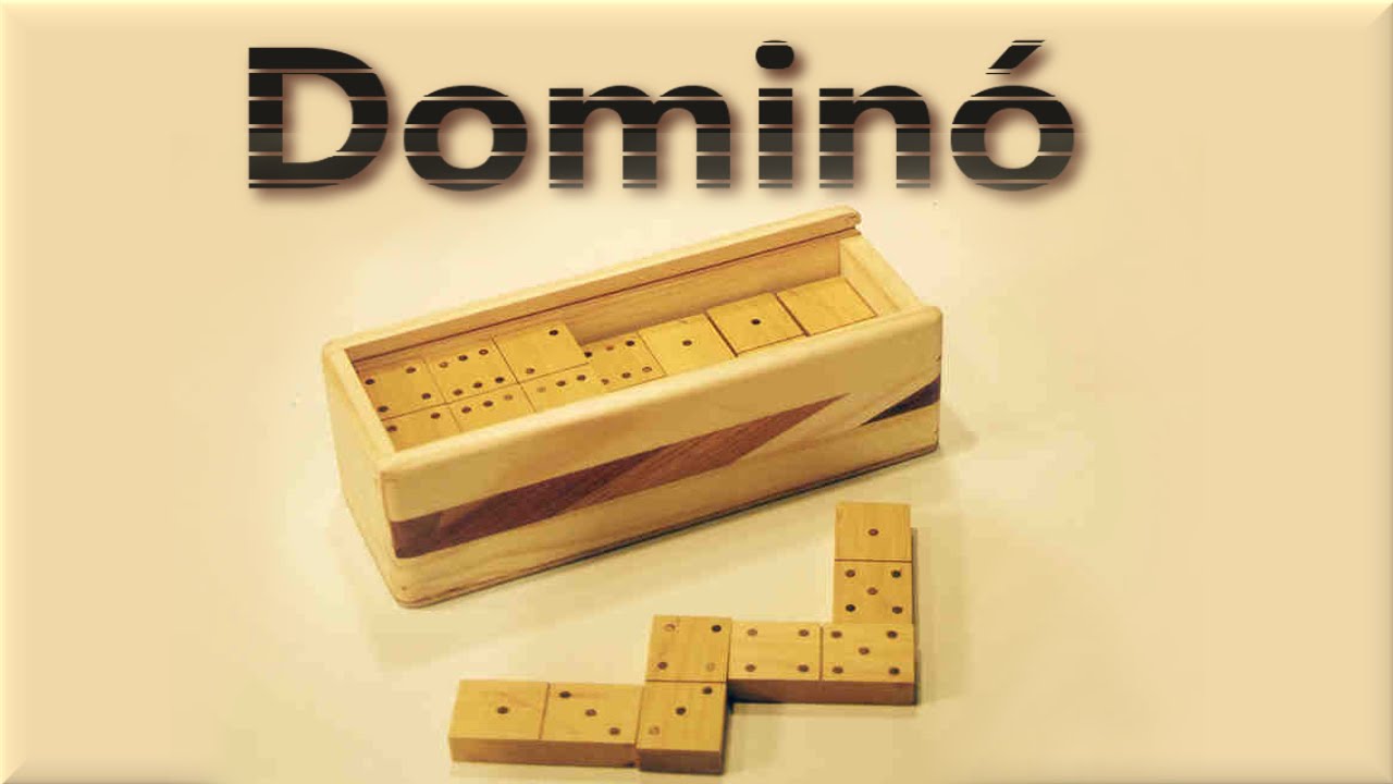 Dominó de madeira - Como fazer o seu