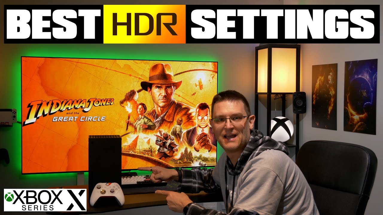 Indiana Jones and the Great Circle - Best HDR Settings Xbox - HDR Tech Review - Great HDR On Xbox