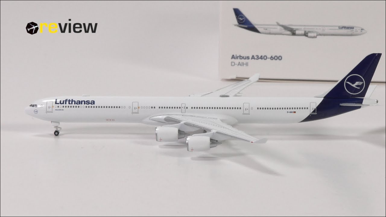 Lufthansa Airbus A340-600 | Обзор № 821