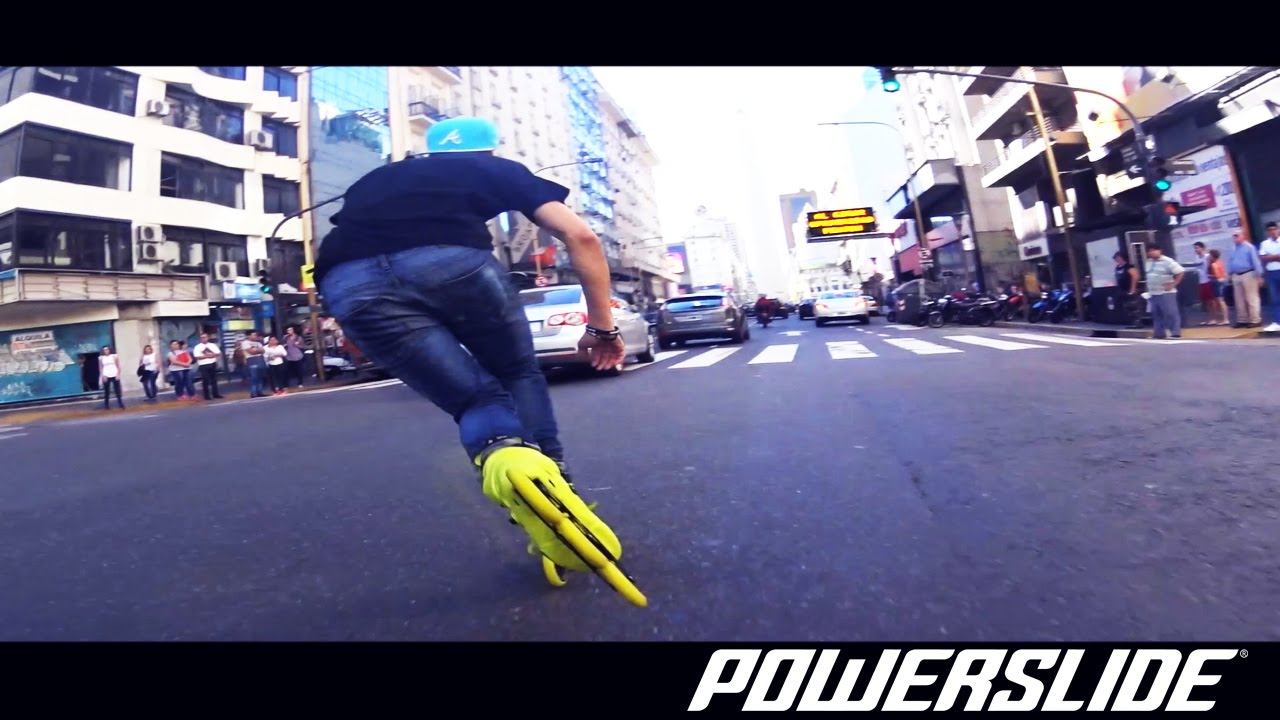 Powerslide Megacruiser 125 | Nando Fsk | Morning traffic in Buenos Aires