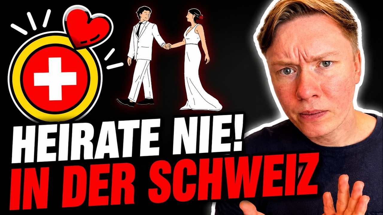Die Schweizer Heiratsstrafe! | Warum heiraten in der Schweiz so viele Nachteile hat | Reisegedanken