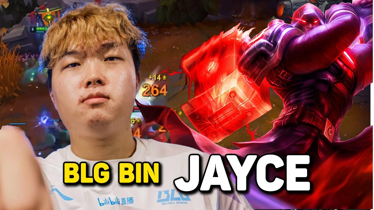 BLG Bin Jayce Stream Destroy Challenger Sion Engsub