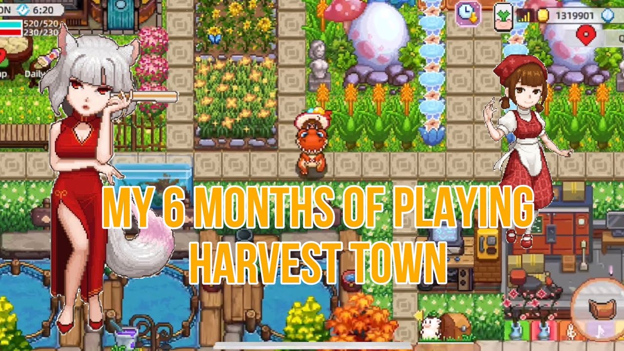 Harvest Town | I’ll Show You What 6 Months of Playing Harvest Town Looks Like!