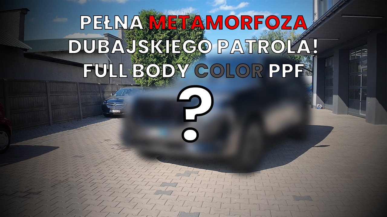 JEDYNY TAKI Nissan Patrol w Polsce (A może i na ŚWIECIE?! 🌍) Totalna metamorfoza Color PPF!