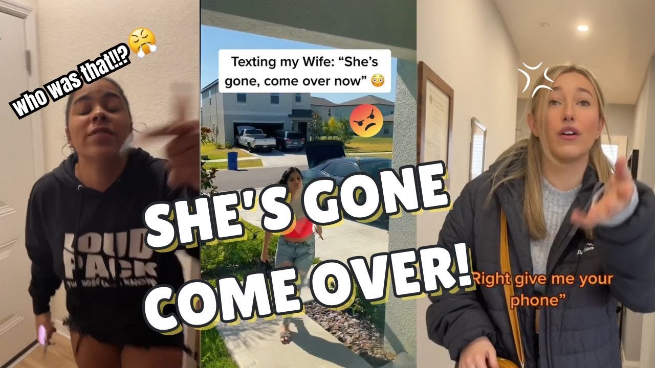 SHE'S GONE COME OVER! | Texting My Girlfriend | Part 1 | TikTok Compilation