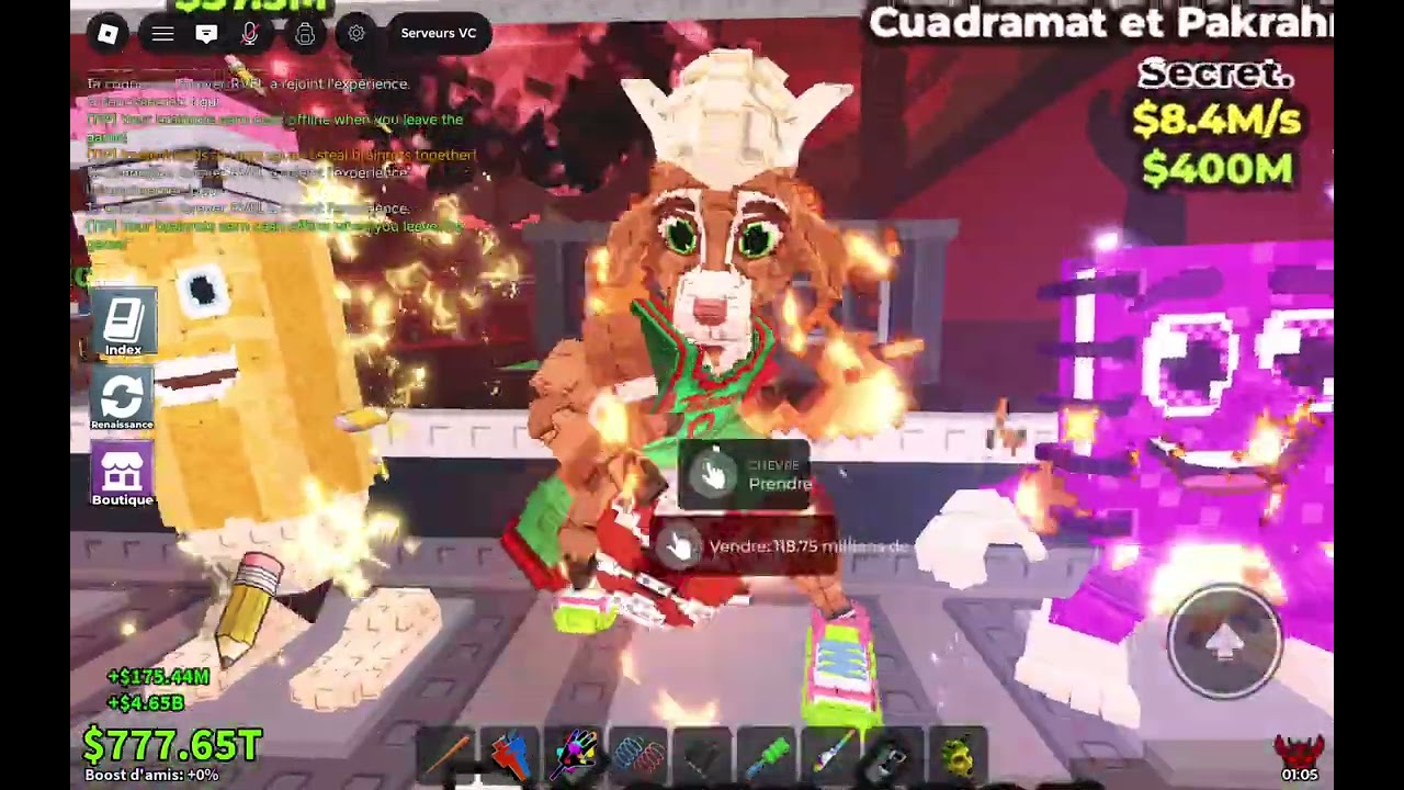 Jai 1 trucc a 45m