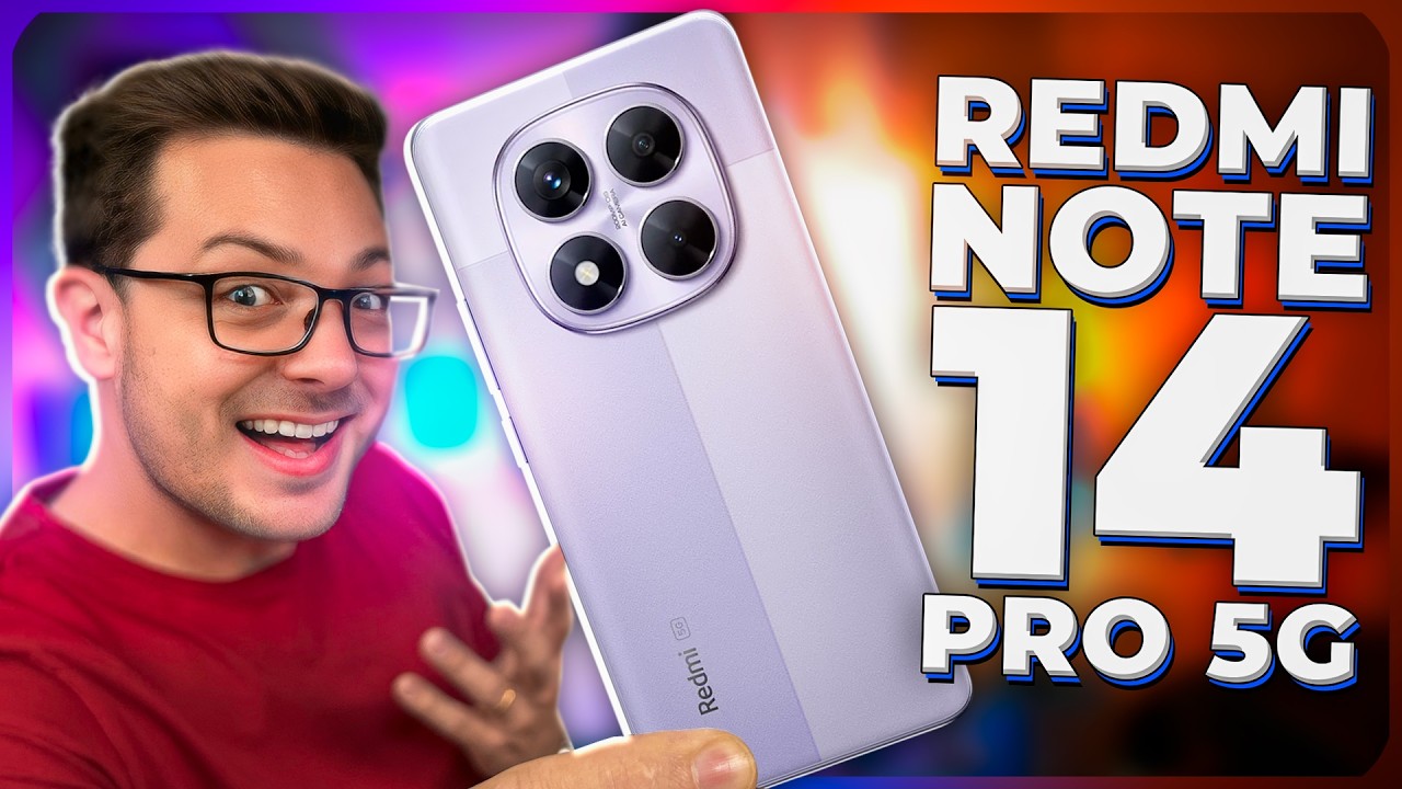 Redmi NOTE 14 Pro 5G: Por ESSE PREÇO fica IMBATÍVEL! CÂMERA de 200mp e MUITO MAIS!🤯📱