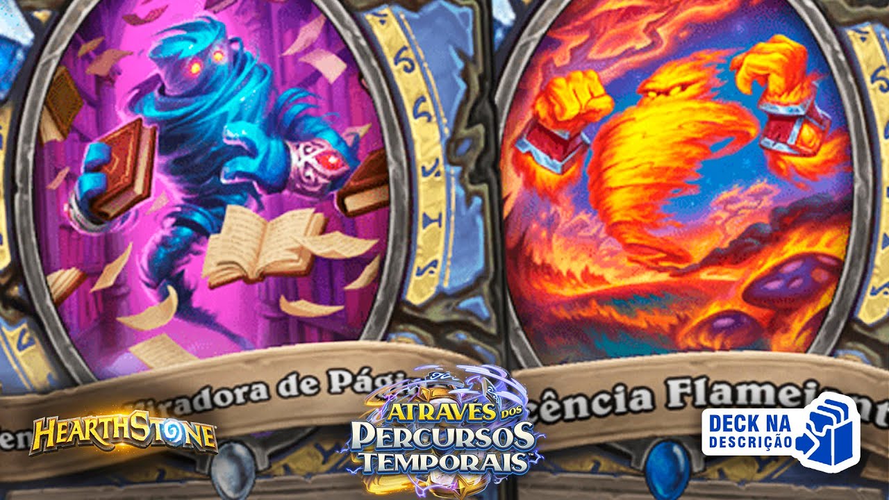 Mago Elemental 💰 Deck Barato 💰 Deck na Descri&ccedil;&atilde;o - Hearthstone
