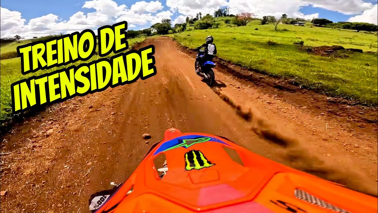 FIZ MEU AMIGO ANDAR NO LIMITE DELE ! Motrocross é assim...