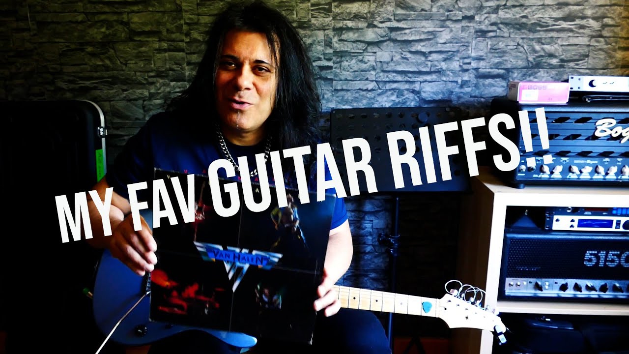 My FAV GUITAR RIFFS OF ALL TIME #1 - VAN HALEN