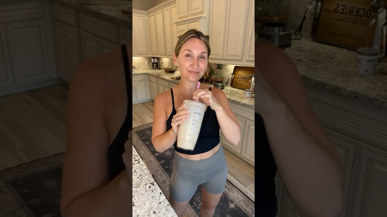 Post workout protein shake! 