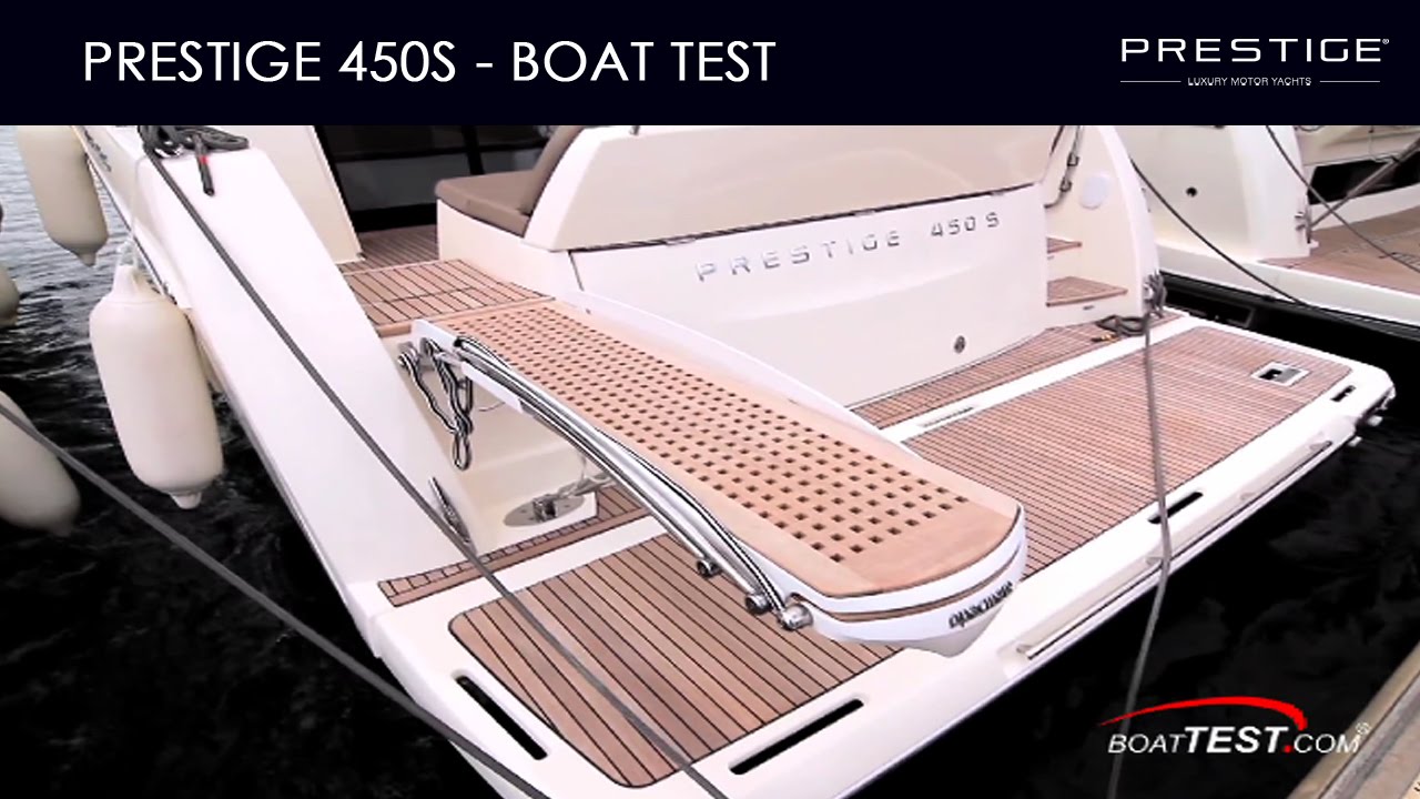 PRESTIGE 450S - by BoatTest