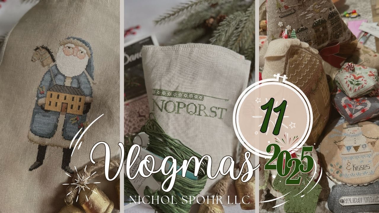 Vlogmas Day 11: My SPECTACULAR Blue Coat Santa is DONE!