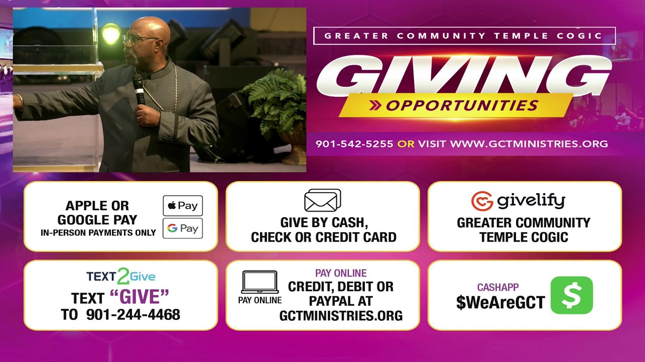 Greater Community Temple Watch Night Service