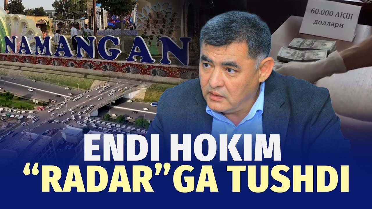 Namangan shahar hokimi qamoqqa olindi