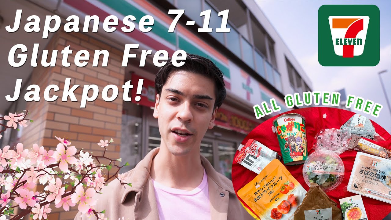Japanese 7-11 Gluten Free Jackpot! Featuring Cherry Blossoms! - EP22