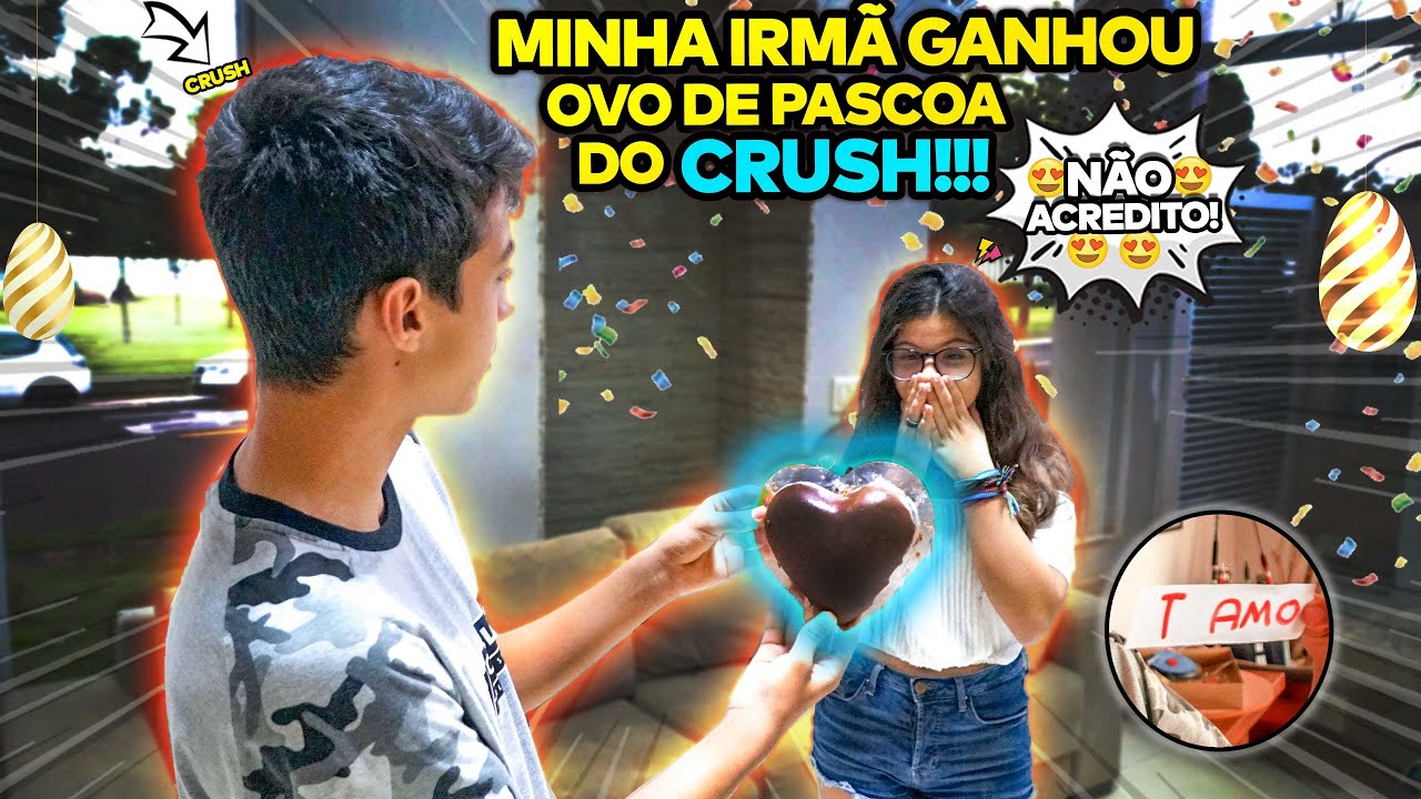 ELE FEZ UM OVO DE PÁSCOA PARA ELA E TINHA UMA SURPRESA DENTRO...