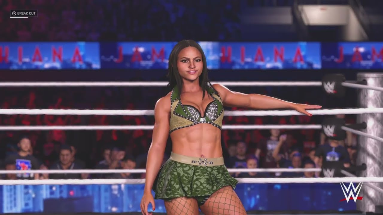 WWE 2K26 Wrestlemania Vegas Candice LeRae 🆚 Kiana James