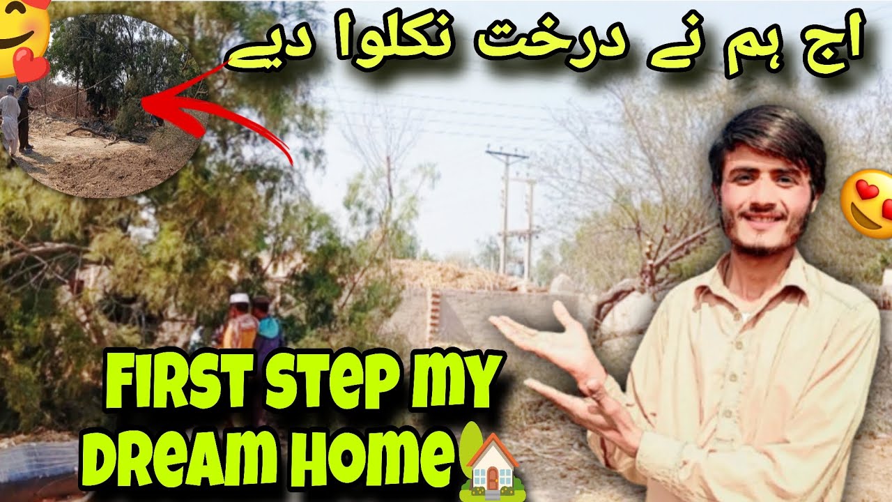 First Step My Dream Hume | اج ہم نے درخت نکلوا دیے | Sikandar Rafiq 