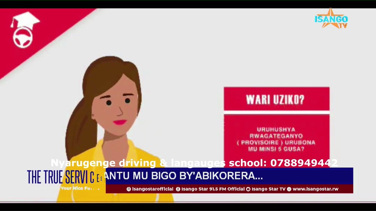 Dukunde Ibyo Dukora Kuruta Kureba Ku Mafaranga Ahanini / Nyarugenge Driving & Languages School