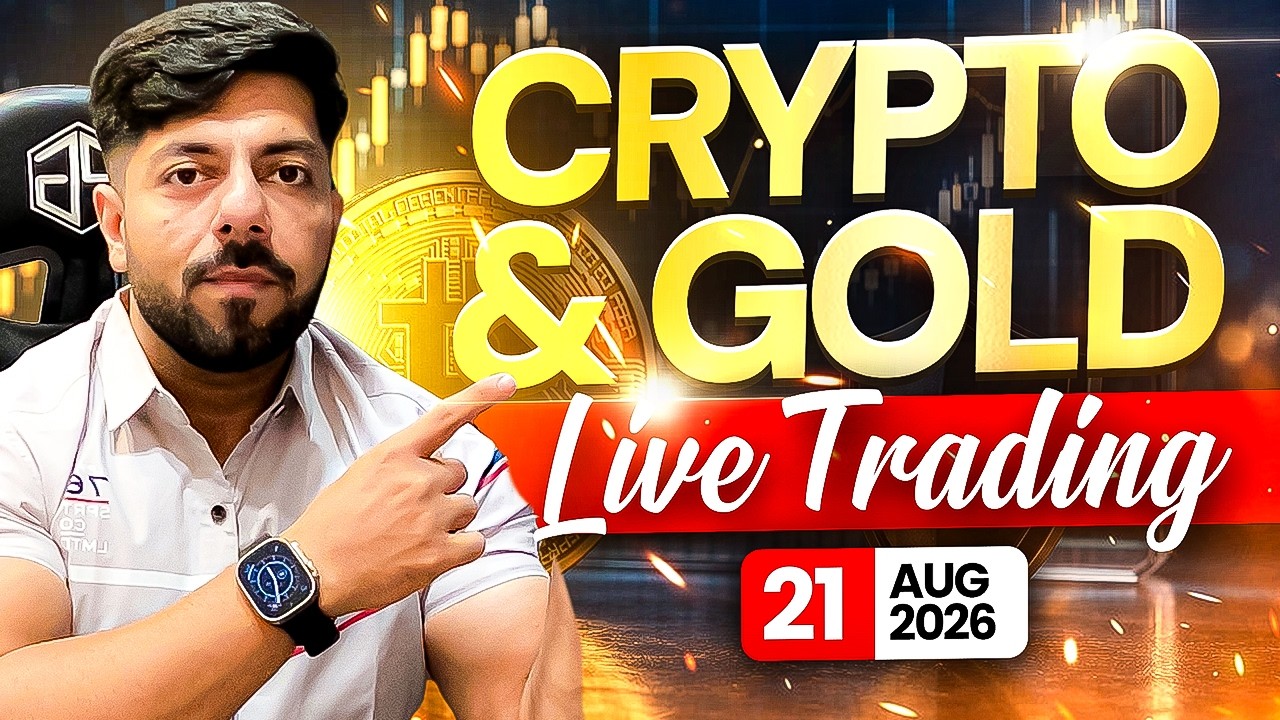 Live Intraday Trading | Crypto Bitcoin Live | VP Financials