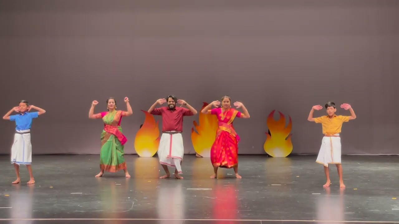 Panju Mittai Seelai Katti |Tamil Folk Dance | Seattle Tamil Sangam | Ettupatti Rasa | Family Dance
