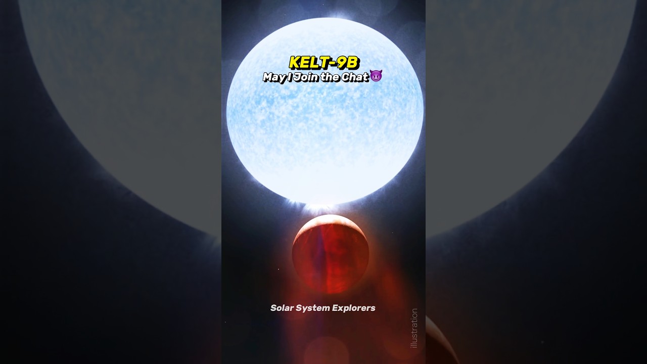 Earth vs Jupiter vs Kelt-9b 😱🥵 #space #earth #universe