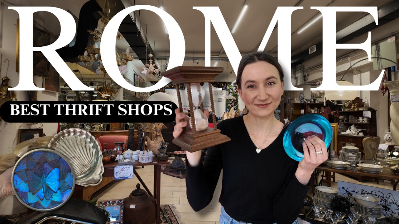 Лучшие магазины подержанных вещей в Риме | Mercatino Vintage Finds