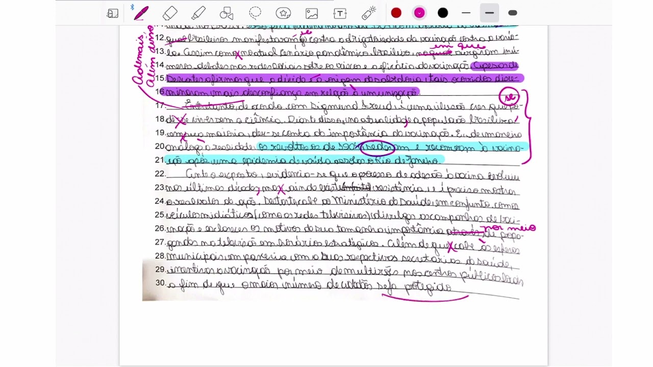 REDAÇÃO UFSC 2022 - duas redações corrigidas