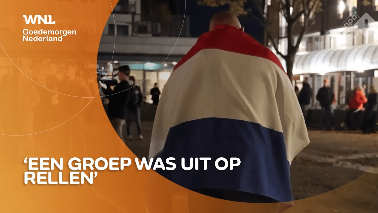 Telegraaf-verslaggever over azc-protesten in Uithoorn: 'Een groep was duidelijk uit op rellen'