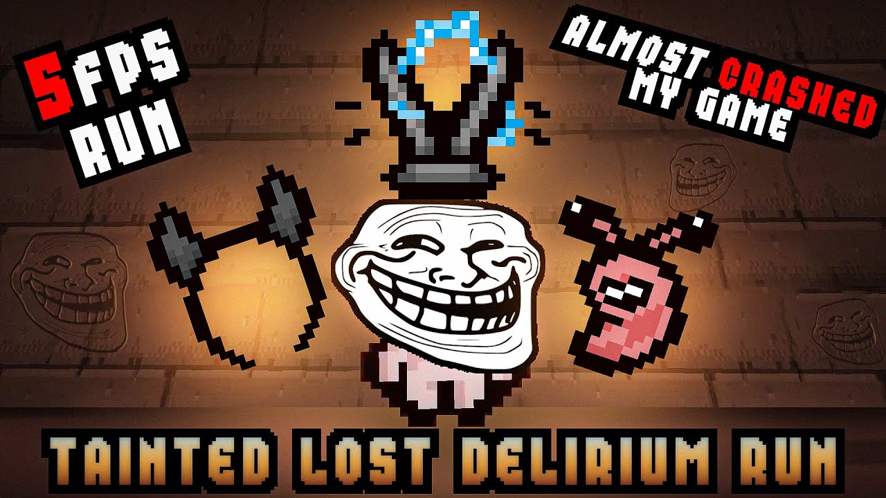 ISAAC RUN SO BROKEN IT MADE MY PC RUN AT 5 FPS